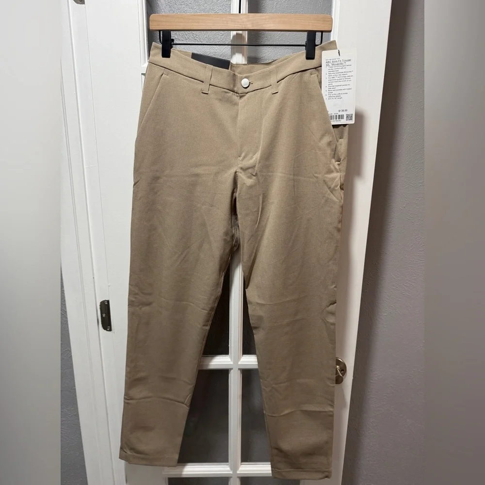 NWT Lululemon ABC Slim-Fit Trouser 30W x 30L WovenAir - Picture 5 of 7